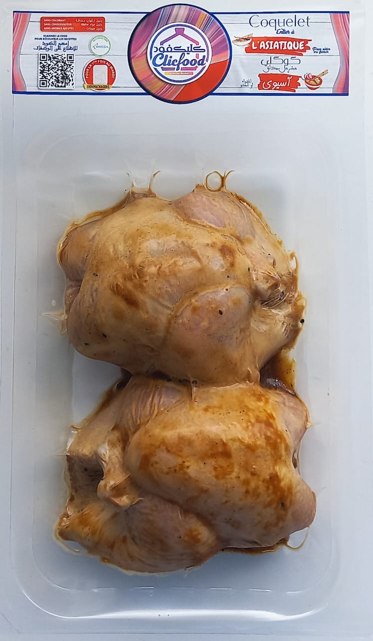Coquelets asiatiques (2 pcs )